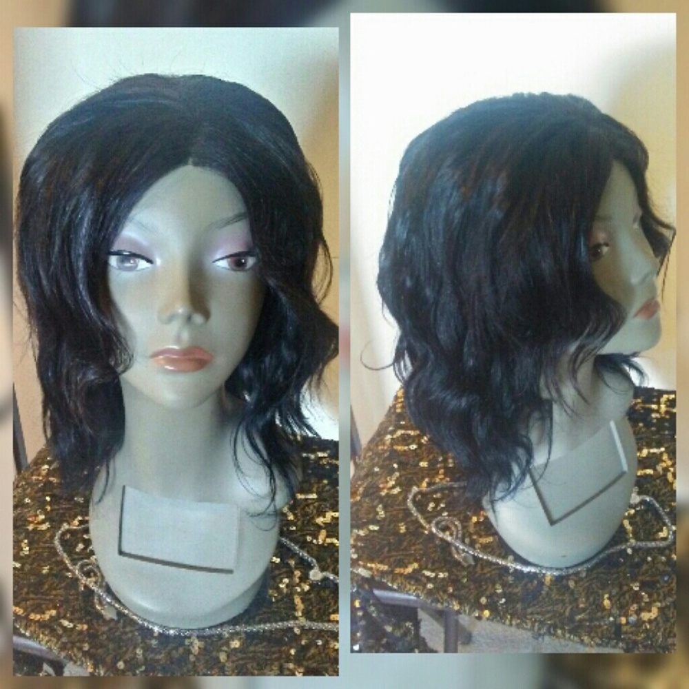 Brazilian remy human virgin hair wig